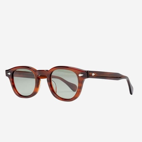 【Bed&Breakfast ベッド＆ブレイクファースト】Julius Tart×Bed＆Breakfast Sunglasses inin Amber Frame×Green Lens