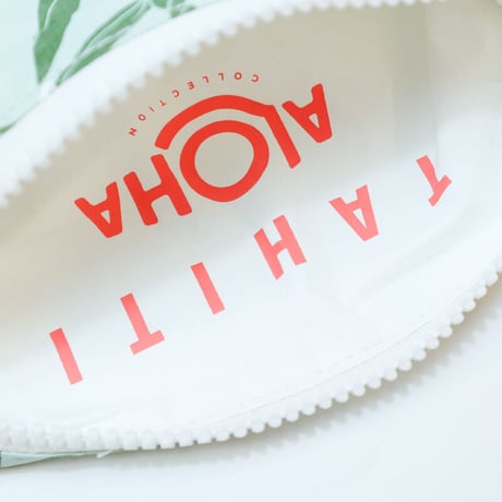ALOHA COLLECTION（アロハコレクション）/Small Pouch in Seafoam×TiareTi