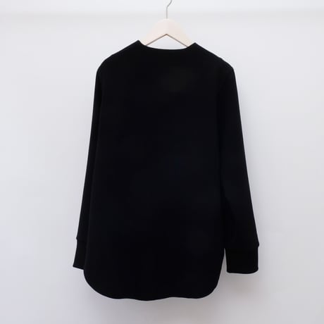 【Bed&Breakfast ベッド＆ブレイクファースト】Back Satin Dry Georgette Blouse