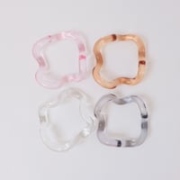 【Bijou R.I/ビジューアールアイ】Resin Streamline Bangle