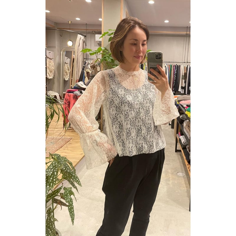 Greed International グリードインターナショナル】Wool Lace Fl