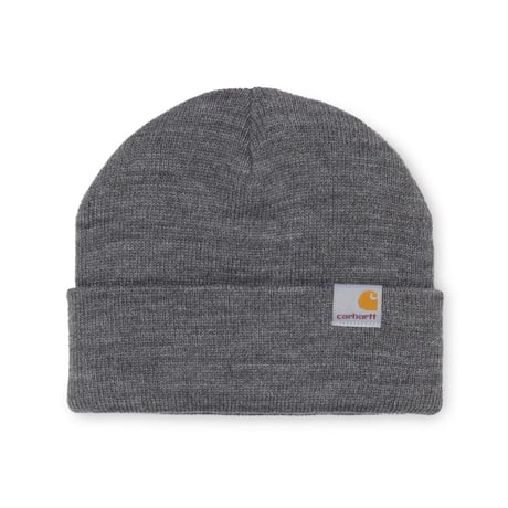 【Carhartt WIP /カーハートウィップ】STRATUS HAT LOW (ニットキャップ） I025-741　Dark Grey Heather