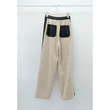 【Greed International グリードインターナショナル】KASURI Knot Slub Tweed Pants