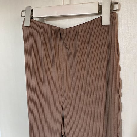 【Bed&Breakfast】Cosmorama Wool TOTAN Pants in Brown