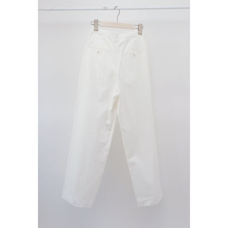 【Bed&Breakfast】Diorama Gabardine Pants in Off White