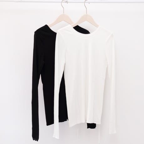【nue by near.nippon ヌエ】Nue_9 Citrus ( Rib Long Sleeve ) シトラス （ リブ ロングスリーブ ）