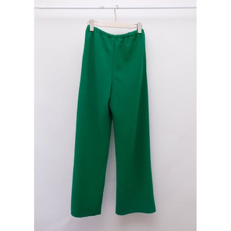【Bed&Breakfast ベッド＆ブレイクファースト】Back Satin Dry Georgette Pants