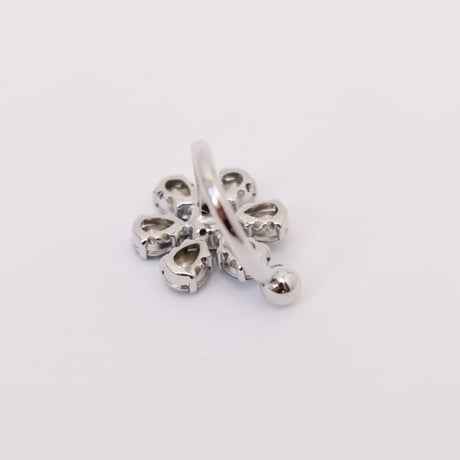 【Bijou R.I/ビジューアールアイ】Crystal Daisy Ring