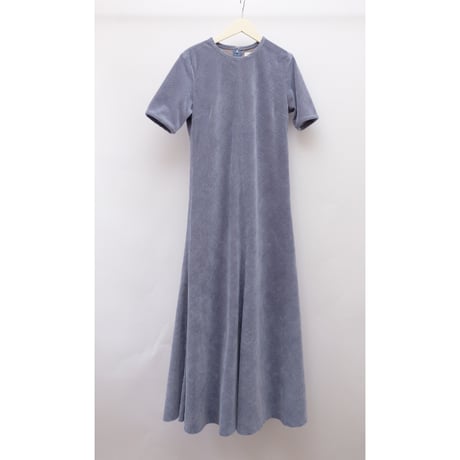 【Bed&Breakfast ベッド＆ブレイクファースト】Chambray Corduroy Dress