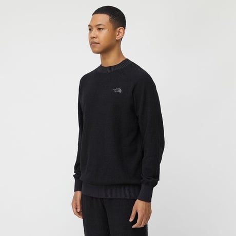 【The North Face】Comfortive Wool Trainer  (コンフォーティブウールトレーナー(ユニセックス））ブラック(K) NT62296/NTW62296