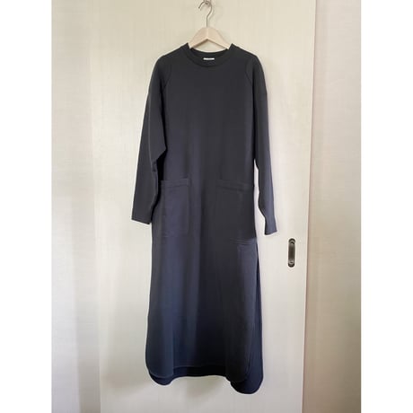 【Bed&Breakfast】Diorama Jersey Dress in Charcoal
