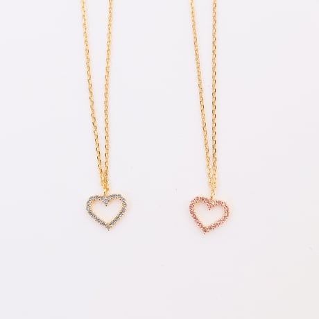 【PDPAOLA 】heart neclace  (ハートネックレス）