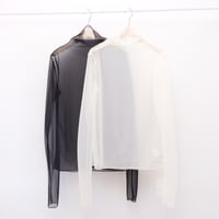 【nue by near.nippon ヌエ】Nue_02 Shade ( Sheer Long Tee ) シェイド （ シアーロングスリーブ ）