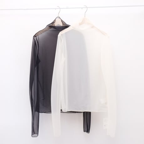 【nue by near.nippon ヌエ】Nue_02 Shade ( Sheer Long Tee ) シェイド （ シアーロングスリーブ ）