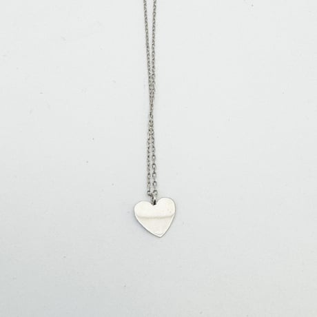 【Bijou R.I/ビジューアールアイ】Heart Plaate Necklace