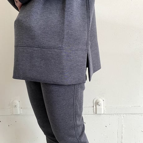 【Bed&Breakfast】　【quan別注】double air sweat (ダブルエアースウェット）BLACKMIX