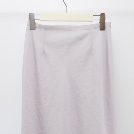 【Bed&Breakfast ベッド＆ブレイクファースト】 Textured Satin Biass Skirt