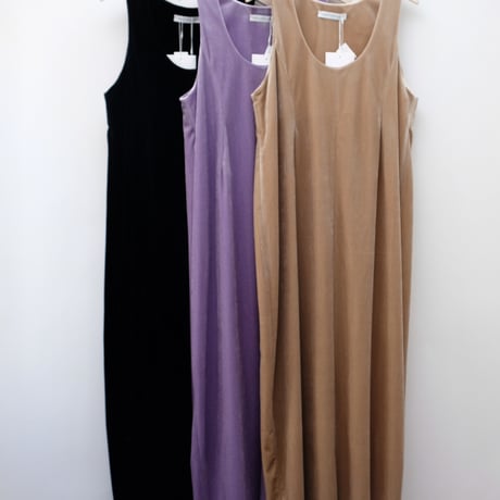 【Greed International グリードインターナショナル】 Chantique Velour Dress in Black