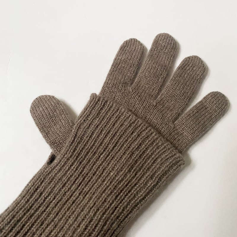 ALPO ブラウン レザー ロンググローブ