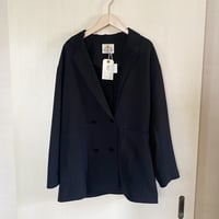 【Bed&Breakfast】Stretch Relax 2way Cloth Jacket in Black