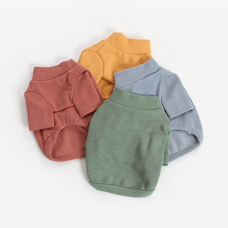 【TUSTUS】[DOG] crop-turtleneck (green)