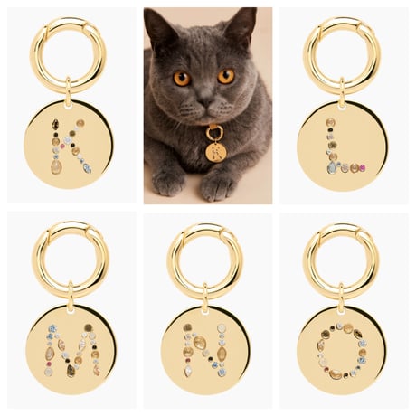 【PDPAOLA 】LETTER PET CHARM  (レターペットチャーム）