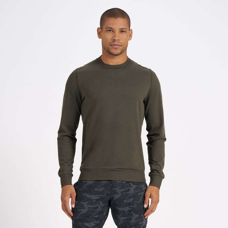 【新品】vuori ヴオリ　ポントパフォーマンスクルー Ponto Performance Crew | Charcoal Grey Crew Neck | Vuori