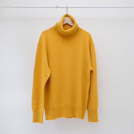 【mieyamieya ミエヤミエヤ】cashmere knit turtle (カシミヤニットタートル）  pink/yellow/moka/purple/