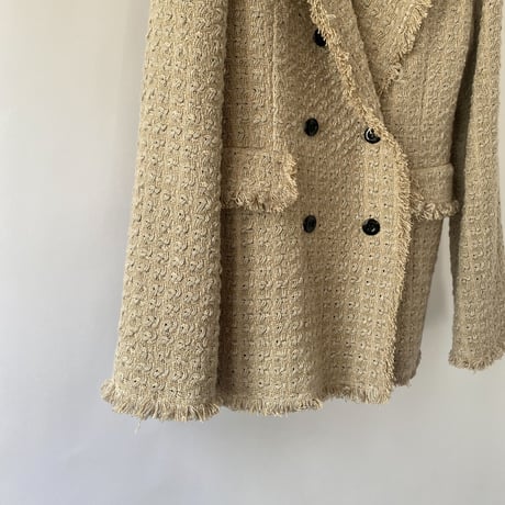 【Greed International グリードインターナショナル】 C/L Dobby Tweed Jacket in Other