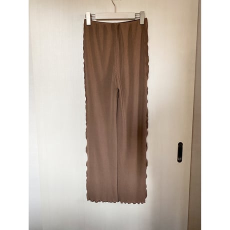 【Bed&Breakfast ベッド＆ブレイクファースト】Cosmorama Wool TOTAN Pants in Brown