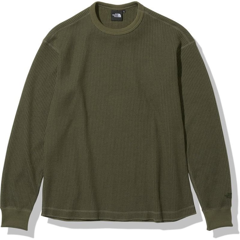 The North Face】L/S Warm Waffle Crew (ロングスリーブウ...