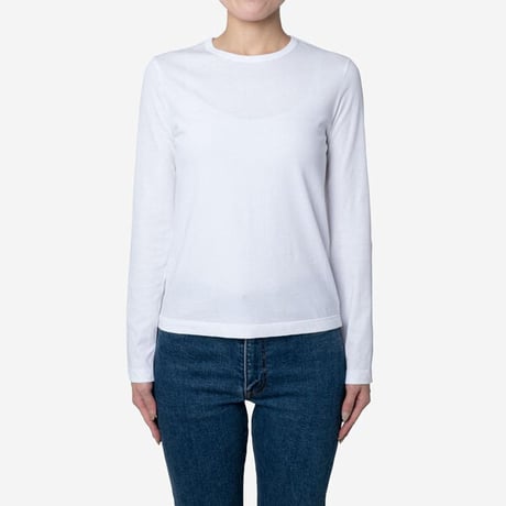 【Bed&Breakfast】Technorama Standard Long Sleeve in White
