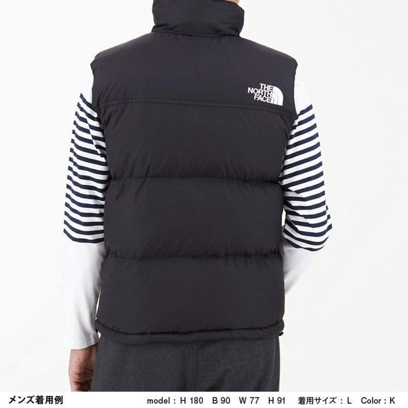 THE NORTH FACE  ヌプシベスト  ND91843 ブラック