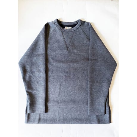【Bed&Breakfast】　【quan別注】double air sweat (ダブルエアースウェット）BLACKMIX