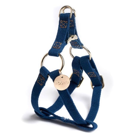 【Found My Animal /ファウンドマイアニマル】DOG HARNESS   (ドッグハーネス）Indigoインディゴ