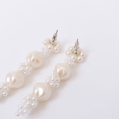 【Bijou R.I/ビジューアールアイ】BJ Heart Earring