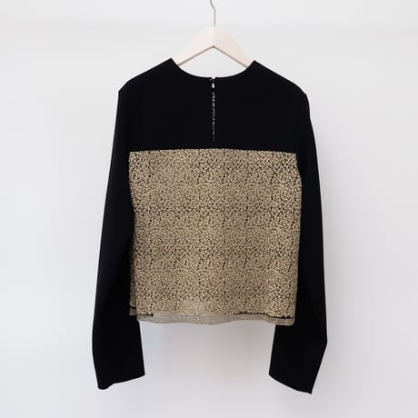 【Greed International グリードインターナショナル】Star Embroidery Tule Blouse