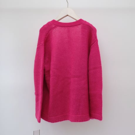 【mieyamieya ミエヤミエヤ】mohair knit cardigan (モヘアニットカーディガン）