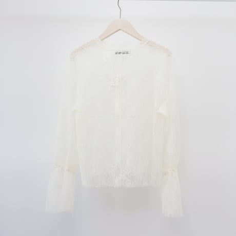 【Greed International グリードインターナショナル】Wool Lace Flare Top