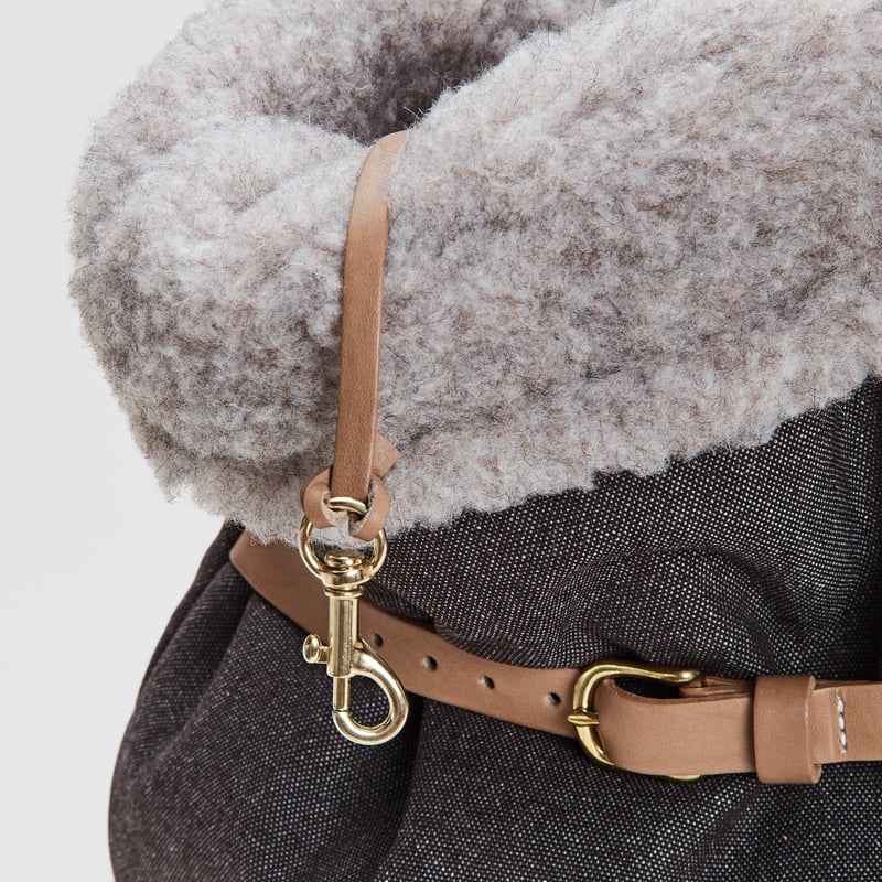 Cloud7/クラウド7】Dog Bag Como (ドッグバッグ）-Heather Br