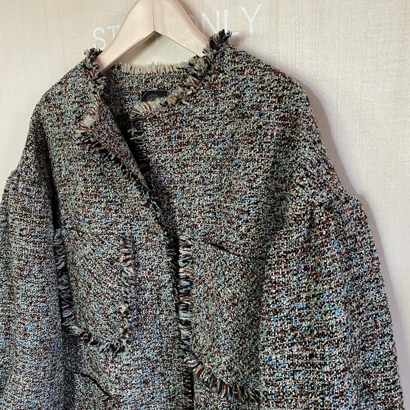 GREED KASURI Tweed Jacket グリード ツイードジャケット
