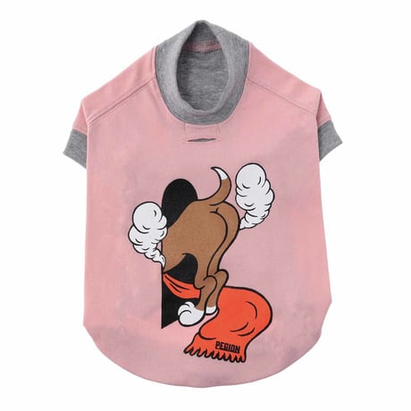 【HAINU ハイヌ】My base T-shirts for Dog  (マイベースティー）blue/pink