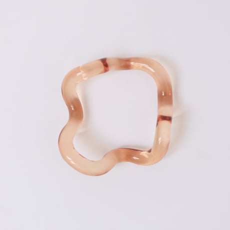【Bijou R.I/ビジューアールアイ】Resin Streamline Bangle