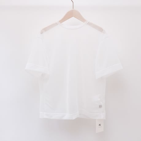 【nue by near.nippon ヌエ】Nue_12Mist ( Sheer Tee ) ミスト （ シアー Tシャツ ）