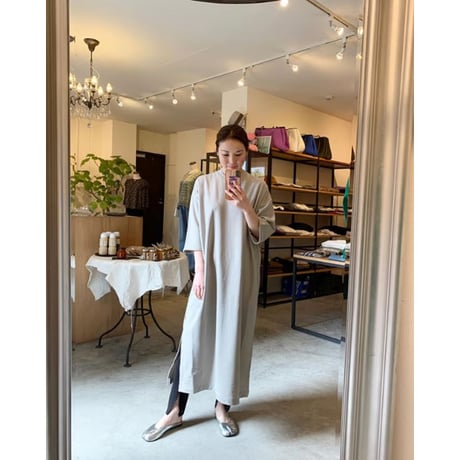 【Traditional Wetherwear トラディッショナルウェザーウエア】SLIT LONG T DRESS