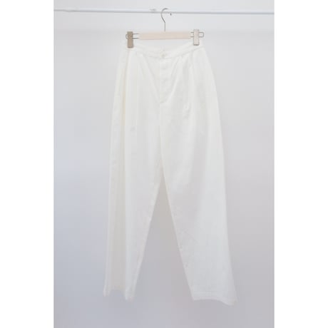 【Bed&Breakfast】Diorama Gabardine Pants in Off White