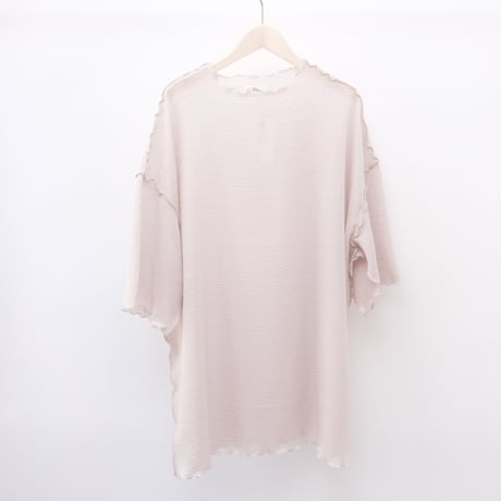 【Bed&Breakfast ベッド＆ブレイクファースト】Sheer Crepe Big Tee