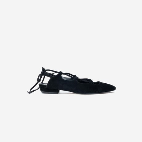【Bed&BREAKFAST ベッド＆ブレイクファースト】LACEUP SANDALS-black