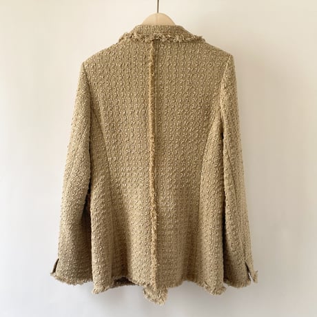 【Greed International グリードインターナショナル】 C/L Dobby Tweed Jacket in Other