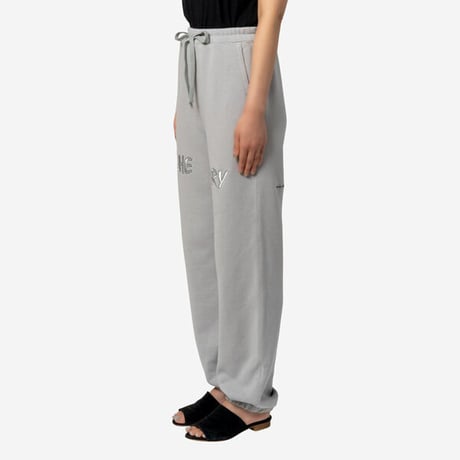 【Oh Sherry オーシェリー】Oh Sherry  "Winners" Sweat Pants in Gray